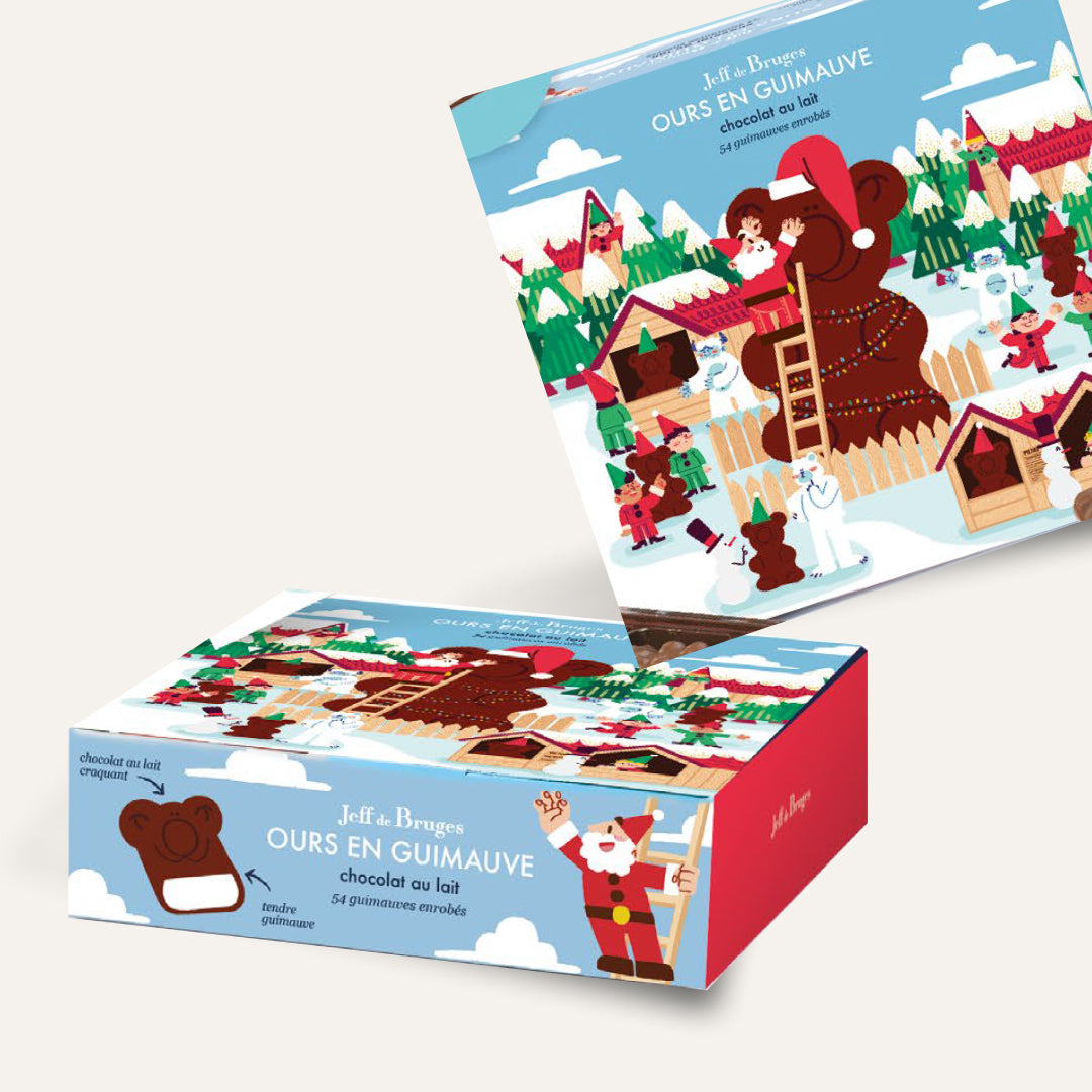 CHRISTMAS BOX MARSHMALLOW BEAR