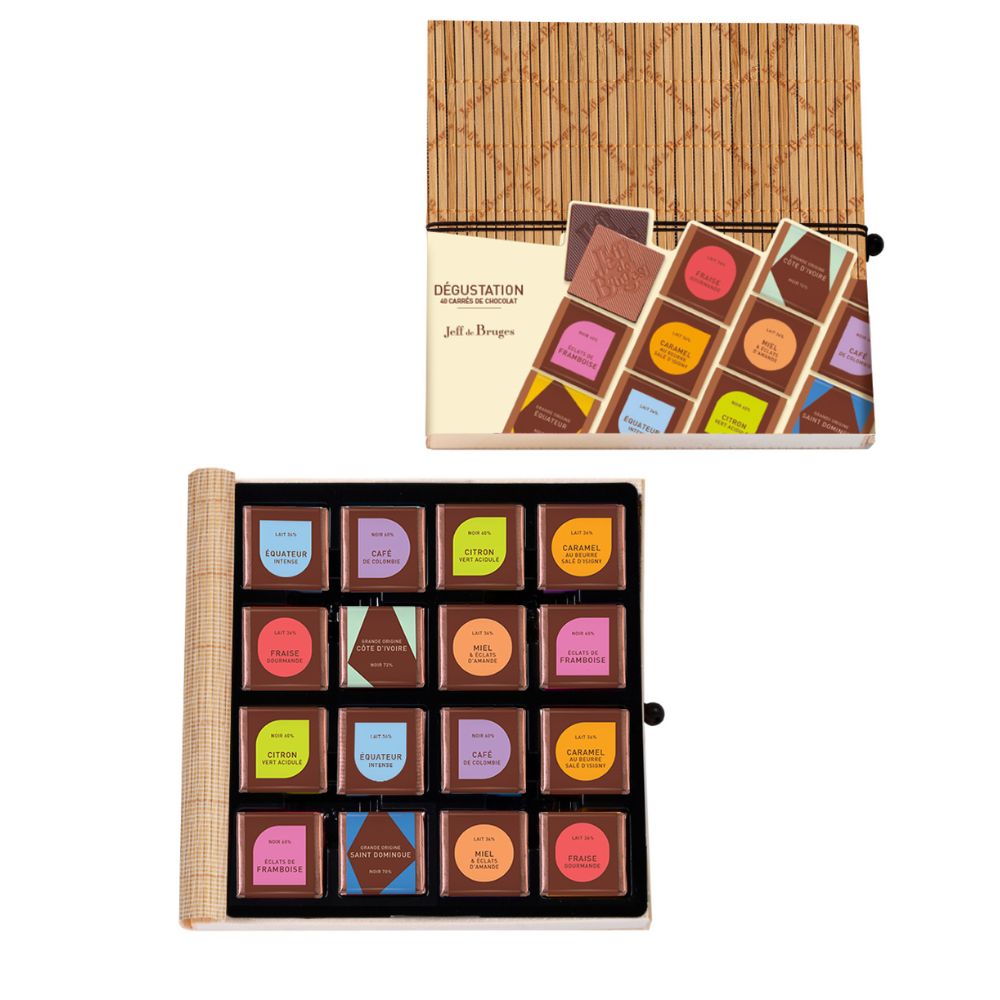 MACAO BOX 40 TASTING SQUARES