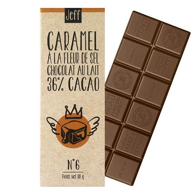 Tablette Chocolat Lait au Caramel